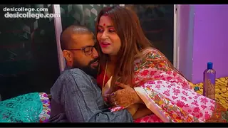 Full HD Beautiful Hot Desi Wife Seducing Husband Having Romantic Sex On Anniversary In Hindi