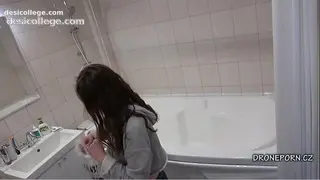 Full HD Czech Girl Keti in the shower - Hidden camera - Hot Footage