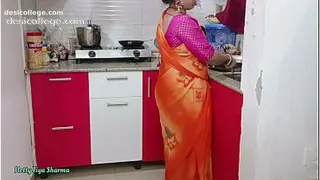 Full HD Indian Homemade kitchen sex Desi Bhabhi Fucked hard with big dick - Original Story