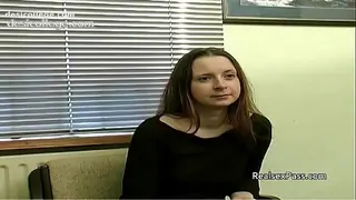 Full HD Nervous British teen candid porn casting