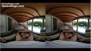 Full HD Wild &amp; Wet Pool Encounter with Katana Black