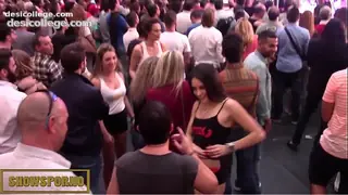 Guy from the public and pornstars