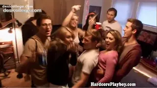 Hardcore teens enjoying an orgy
