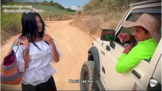 Homemade A peasant woman wanted to harvest pineapple and instead he planted cassava in her pussy - Homemade Recording