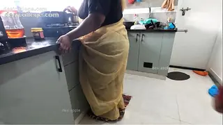 Homemade Maid jerking dick when wife is not at home