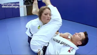 Horny Karate students fucks with her trainer after a good karate session