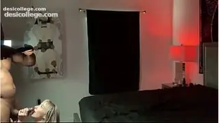 Hot Hot Blonde Hotwife comes over for a first BBC date