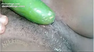 I WAS SATISFIED AND SQUIRT WITH CUCUMBER INSTEAD OF MY HUSBAND