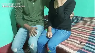 Indian Desi boy fucked white girl and drank her pink pussy juice