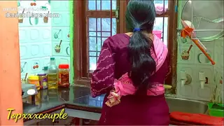 Indian Hot Maid fuck in kitchen.