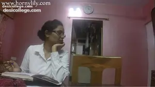 Indian Sex Teacher Horny Lily Love Lesson