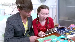 Innocent student &amp; anal sex teacher