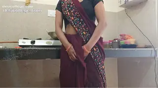 Just Leaked Indian Desi village bhabhi fucking in kitchen clear Hindi audio