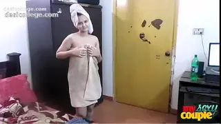 Just Leaked Sonia Bhabhi after bath with Audio