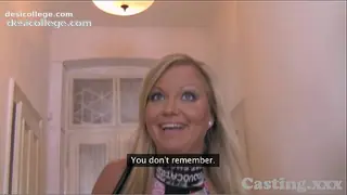 Leaked Casting Fashion model gets creampie in casting