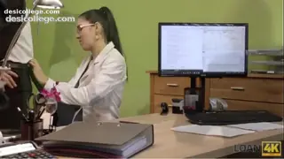 Leaked LOAN4K. Teen secretary feels like a cheap slut at the adult casting