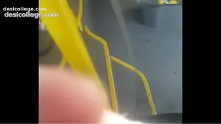 Mature candid foot play