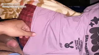 New Indian cute step sister fucking when bunk from the college