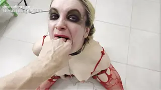 New Teaser Rough domination of a Squirting girlfriend and anal fuck at the kitchen