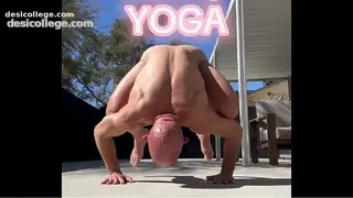Nude Yoga on a Friday Morning ;)
