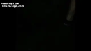 pissing outside with creampie at the end