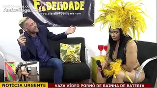 POV Putaria no carnaval do RJ com musa de escola de samba que teve video intimo vazado