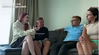 Premium Couple Came Over Curious, We Replaced Wives And Fucked Them Senseless