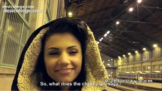 Premium Hungarian amateur from public banged