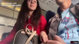 Premium Risky Public Jerking Off On A Plane Full Of People - Public Dick Flashing