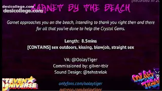 Premium [STEVEN UNIVERSE] Garnet by the Beach - Erotic Audio Play by Oolay-Tiger