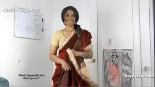 Real Desi Horny Lily South Indian Pornstar Role Play With Tamil Dirty Talking