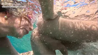 Real Fuck Golden shower Piss Rimming Facial in murky water