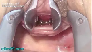 Real Masturbate Peehole with Toothbrush and Chain into Urethra