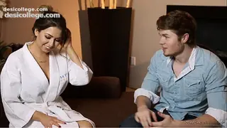 Step-cousin massage and fuck - Melissa Moore, Jake Jace