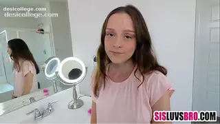 stepbrother and step sister yoga stretching and sex - Sneaky Video