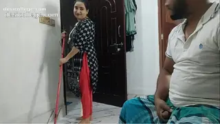 Trending flashing dick on real indian maid