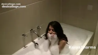 Uncut Indian Gujarati Babe Kavya In Bath Tub Fingering Her Tight Pussy In Dirty Hindi Audio - Full Tamasha