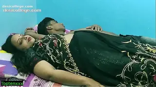 Uncut Indian hot stepsister getting fucked by junior at midnight!! Real desi hot sex