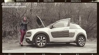 Valentina From Prague Outdoors Titfuck