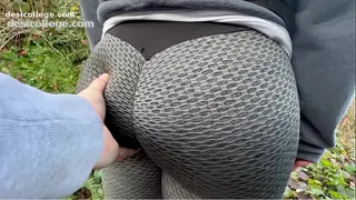 Viral Public Park Bubble Butt Girl Groping