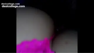 Wife back shots doggystyle cock