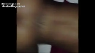 Young black chick with PLUMP ass fucked from the back